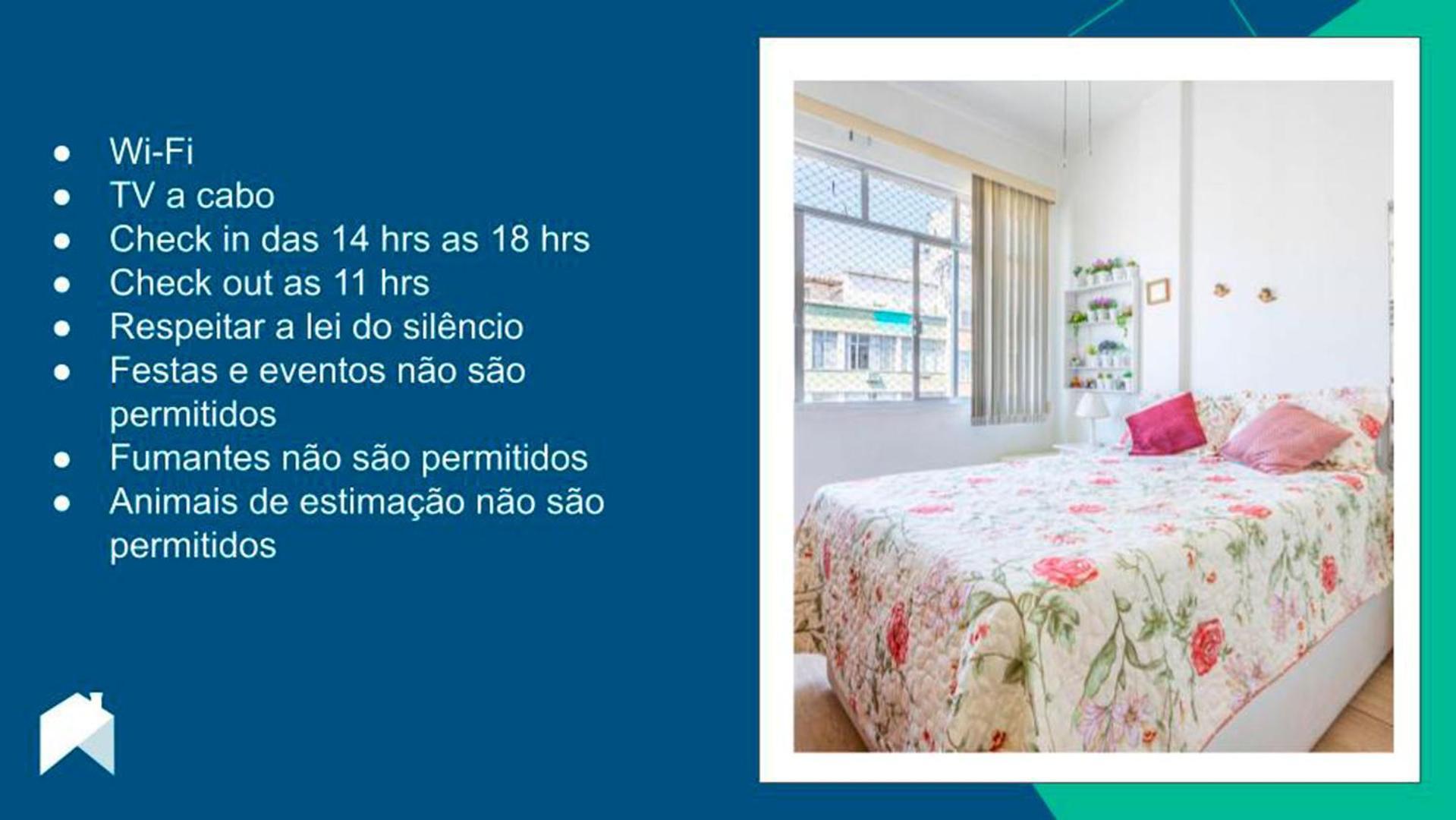 Otimo Apto Com Wi-fi A 350m Da De Copacabana Apartamento